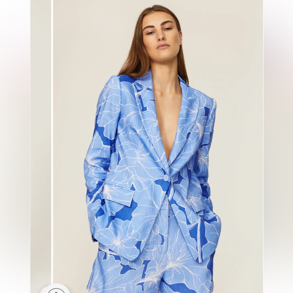 Milly Avery Waterlily Blazer Size 4